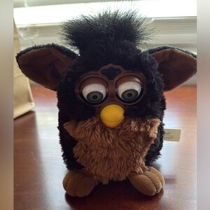Black and Brown Furby Toy